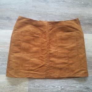Old Navy Suede Skirt